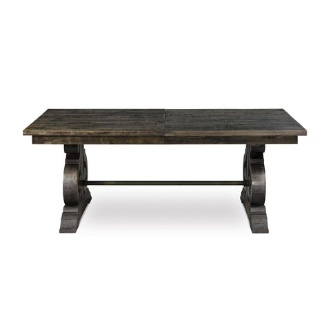  Magnussen Bellamy Dining Table with Trestle Base D2491-20B/D2491-20T IMAGE 2