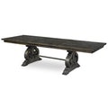  Magnussen Bellamy Dining Table with Trestle Base D2491-20B/D2491-20T IMAGE 3