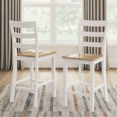  Signature Design by Ashley Gesthaven D398D2 5 pc Counter Height Dining Set IMAGE 3