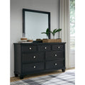  Signature Design by Ashley Lanolee B687B31 6 pc King Panel Bedroom Set IMAGE 3