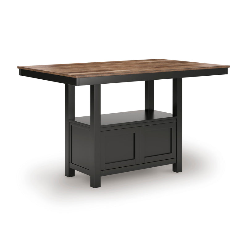  Signature Design by Ashley Wildenauer D634D8 7 pc Counter Height Dining Set IMAGE 2
