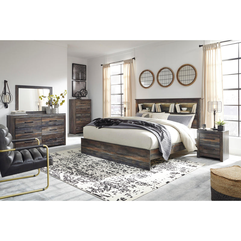  Signature Design by Ashley Drystan B211 6 pc King Bookcase Bedroom Set IMAGE 1