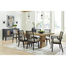  Signature Design by Ashley Galliden D841 7 pc Dining Set IMAGE 1