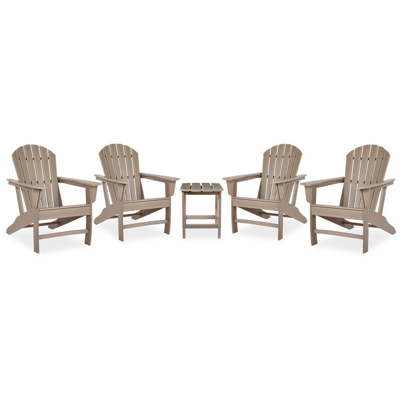  Signature Design by Ashley Sundown Treasure P014P2 5-piece Outdoor Seating Set IMAGE 1