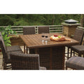  Signature Design by Ashley Paradise Trail P750P6 9-piece Outdoor Dining Set IMAGE 6
