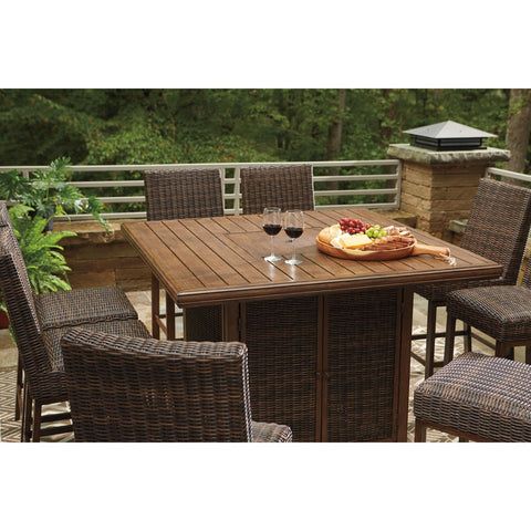  Signature Design by Ashley Paradise Trail P750P6 9-piece Outdoor Dining Set IMAGE 6