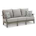  Signature Design by Ashley Visola P802P2 4 pc Outdoor Seating Set IMAGE 3