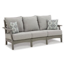  Signature Design by Ashley Visola P802P2 4 pc Outdoor Seating Set IMAGE 3