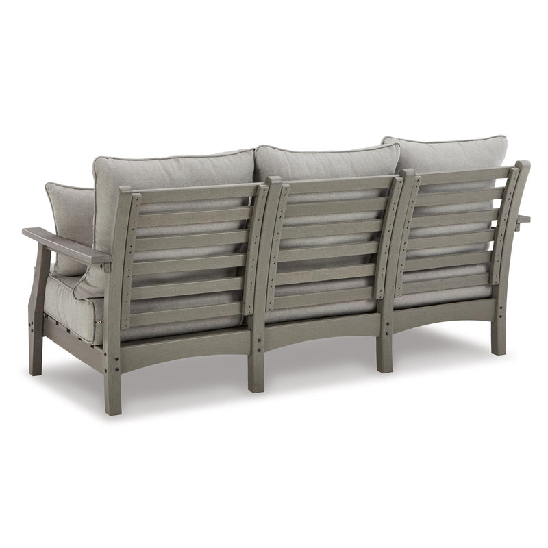  Signature Design by Ashley Visola P802P2 4 pc Outdoor Seating Set IMAGE 5