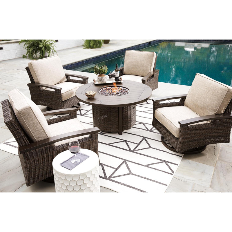  Signature Design by Ashley Paradise Trail P750P7 5-piece Outdoor Seating Set IMAGE 5