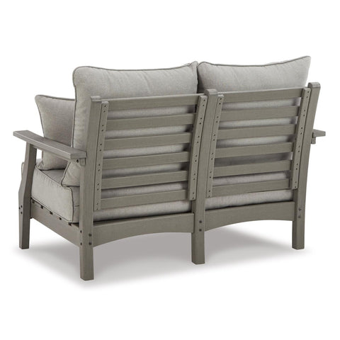  Signature Design by Ashley Visola P802P1 4 pc Outdoor Seating Set IMAGE 5