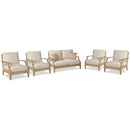  Signature Design by Ashley Clare View P801P9 5 pc Outdoor Seating Set IMAGE 1