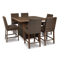  Signature Design by Ashley Paradise Trail P750P8 7-piece Outdoor Seating Set IMAGE 4