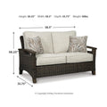  Signature Design by Ashley Paradise Trail P750P9 4-piece Outdoor Seating Set IMAGE 14