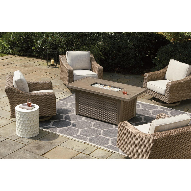  Signature Design by Ashley Beachcroft P791P17 5-piece Outdoor Seating Set IMAGE 7