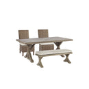  Signature Design by Ashley Beachcroft P791P3 5-piece Outdoor Dining Set IMAGE 1