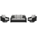  Signature Design by Ashley Beachcroft P792P8 3 pc Outdoor Seating Set IMAGE 1