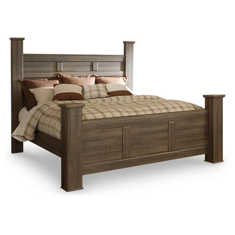  Signature Design by Ashley Juararo B251B25 8 pc California King Poster Bedroom Set IMAGE 2