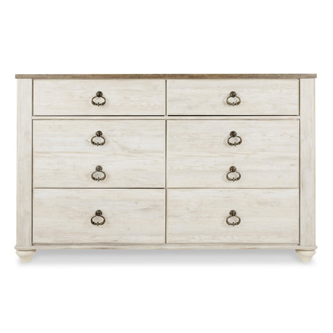  Signature Design by Ashley Willowton 6-Drawer Dresser B267-31 IMAGE 3