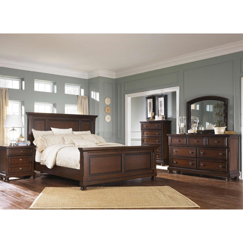  Millennium Porter B697B39 8 pc California King Panel Bedroom Set IMAGE 1