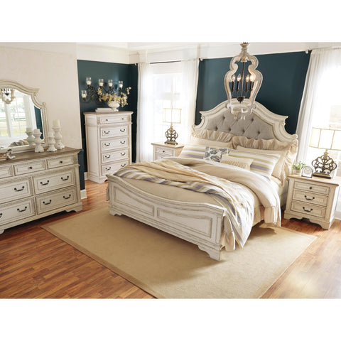 Signature Design by Ashley Realyn B743B28 6 pc Queen Panel Bedroom Set IMAGE 2