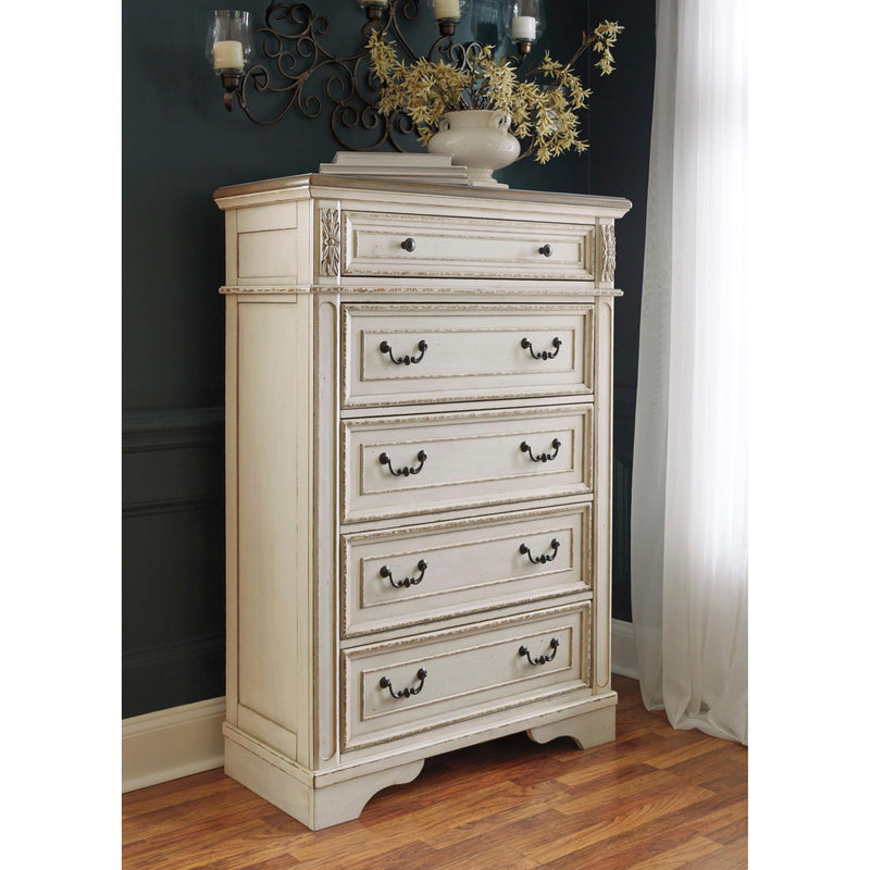  Signature Design by Ashley Realyn B743B28 6 pc Queen Panel Bedroom Set IMAGE 5