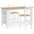  Signature Design by Ashley Gesthaven D398D3 3 pc Counter Height Dining Set IMAGE 1