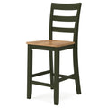  Signature Design by Ashley Gesthaven D401D3 3 pc Counter Height Dining Set IMAGE 2