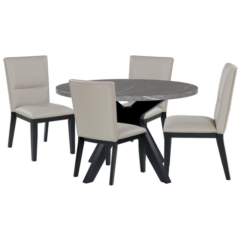  Signature Design by Ashley Glinari D476D1 5 pc Dining Set IMAGE 1