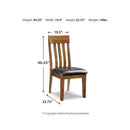  Signature Design by Ashley Ralene D594D8 4 pc Dining Set IMAGE 9