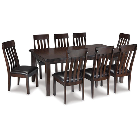  Signature Design by Ashley Haddigan D596D4 9 pc Dining Set IMAGE 1