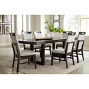  Signature Design by Ashley Neymorton D618D2 7 pc Dining Set IMAGE 3