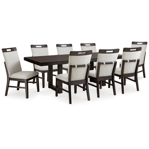  Signature Design by Ashley Neymorton D618D3 9 pc Dining Set IMAGE 1