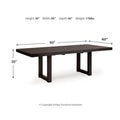  Signature Design by Ashley Neymorton D618D3 9 pc Dining Set IMAGE 11