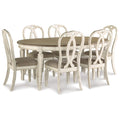  Signature Design by Ashley Realyn D743D13 7 pc Dining Set IMAGE 1