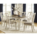  Signature Design by Ashley Realyn D743D13 7 pc Dining Set IMAGE 2