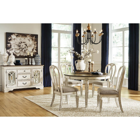 Signature Design by Ashley Realyn D743D2 5 pc Dining Set IMAGE 2