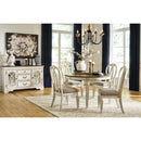  Signature Design by Ashley Realyn D743D2 5 pc Dining Set IMAGE 2