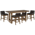  Signature Design by Ashley Cabalynn D974D3 5 pc Counter Height Dining Set IMAGE 1