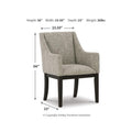  Signature Design by Ashley Burkhaus D984D7 9 pc Dining Set IMAGE 16