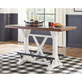  Signature Design by Ashley Valebeck D546D4 5 pc Counter Height Dining Set IMAGE 5