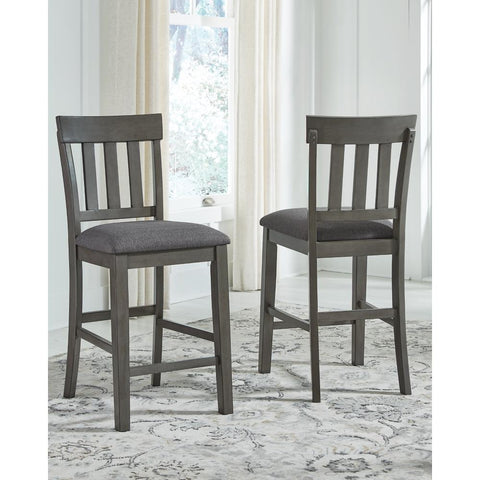  Signature Design by Ashley Hallanden D589D4 7 pc Counter Height Dining Set IMAGE 5
