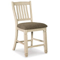  Signature Design by Ashley Bolanburg D647D12 6 pc Counter Height Dining Set IMAGE 3