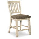  Signature Design by Ashley Bolanburg D647D12 6 pc Counter Height Dining Set IMAGE 3