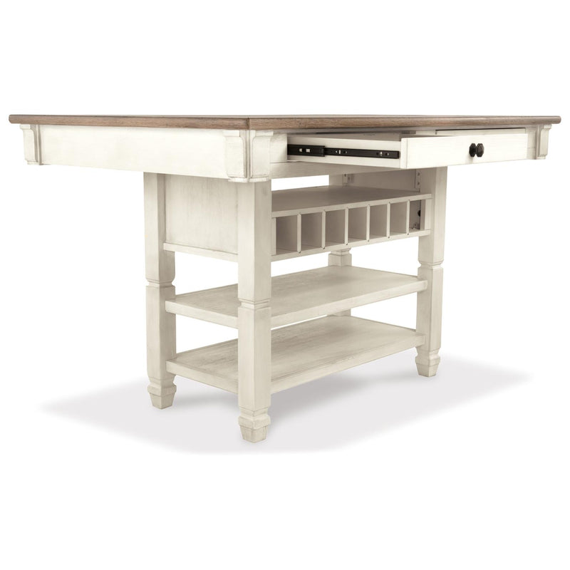  Signature Design by Ashley Bolanburg D647D21 6 pc Counter Height Dining Set IMAGE 5