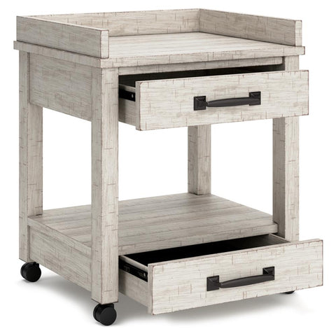  Signature Design by Ashley Carynhurst H755H1 2 pc Home Office Set IMAGE 7