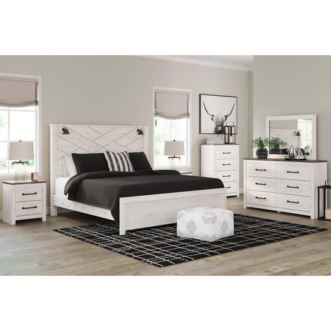  Signature Design by Ashley Gerridan B1190B28 8 pc King Panel Bedroom Set IMAGE 1