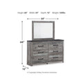  Signature Design by Ashley Bronyan B1290B5 6 pc Queen Panel Bedroom Set IMAGE 12