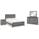  Signature Design by Ashley Bronyan B1290B5 6 pc Queen Panel Bedroom Set IMAGE 1