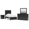  Signature Design by Ashley Maribel B138B61 6 pc Twin Panel Bedroom Set IMAGE 1